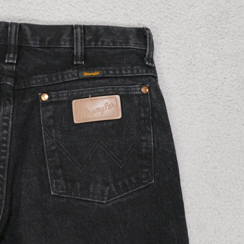 Wrangler Jeans 936WBK Men’s 30x31 Black Cowboy Cut Western Denim